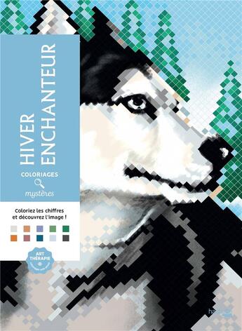 Couverture du livre « Art thérapie ; hiver » de  aux éditions Hachette Heroes