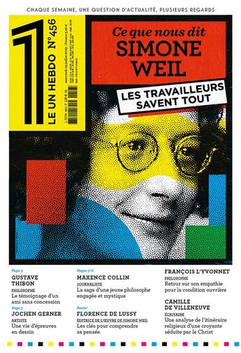 Couverture du livre « Le 1 hebdo n 459 » de Eric Fottorino aux éditions Le Un