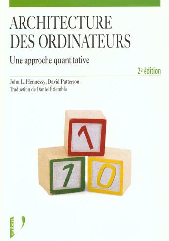 Couverture du livre « Architecture Des Ordinateurs 3eme Edition » de Hennessy aux éditions Vuibert