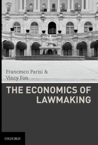 Couverture du livre « The Economics of Lawmaking » de Fon Vincy aux éditions Oxford University Press Usa