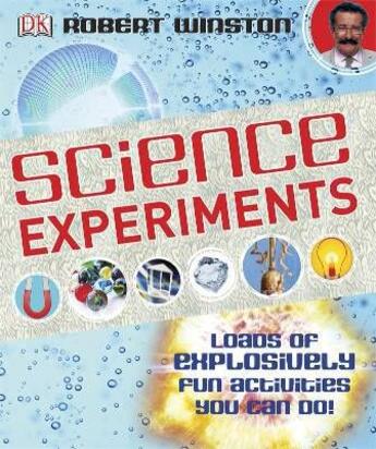 Couverture du livre « Science experiments » de Robert Winston aux éditions Dk Children