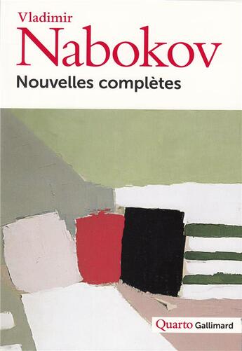 Couverture du livre « Nouvelles complètes » de Vladimir Nabokov aux éditions Gallimard