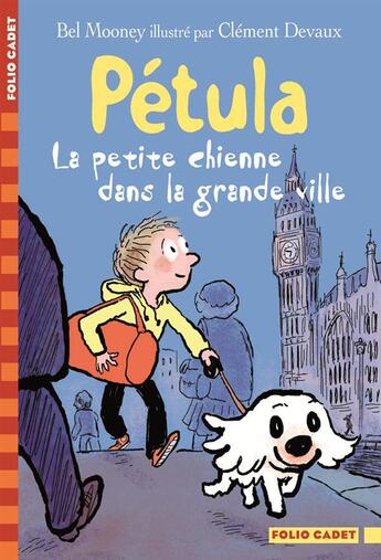 Couverture du livre « Pétula, la petite chienne dans la grande ville » de Clement Devaux et Bel Mooney aux éditions Gallimard-jeunesse