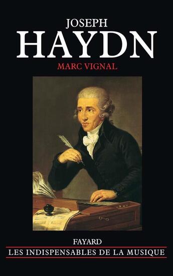 Couverture du livre « Joseph haydn (edition brochee) » de Marc Vignal aux éditions Fayard