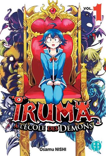 Couverture du livre « Iruma à l'école des démons Tome 1 » de Osamu Nishi aux éditions Nobi Nobi