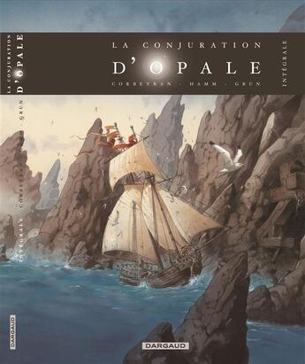 Couverture du livre « La conjuration d'opale ; intégrale » de Eric Corbeyran et Grun et Nicolas Hamm aux éditions Dargaud