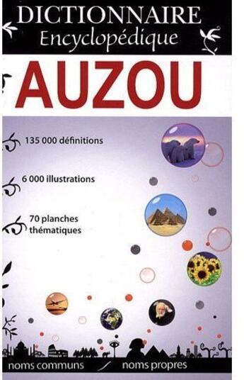 Couverture du livre « Dictionnaire encyclopédique Auzou (édition 2010) » de  aux éditions Philippe Auzou