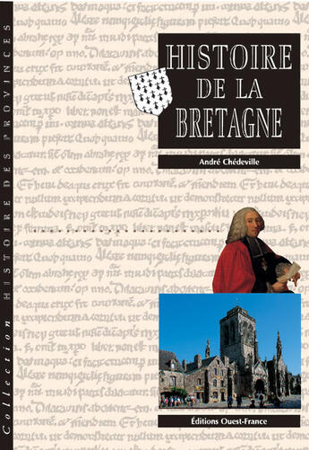 Couverture du livre « Histoire de la bretagne » de Andre Chedeville aux éditions Ouest France