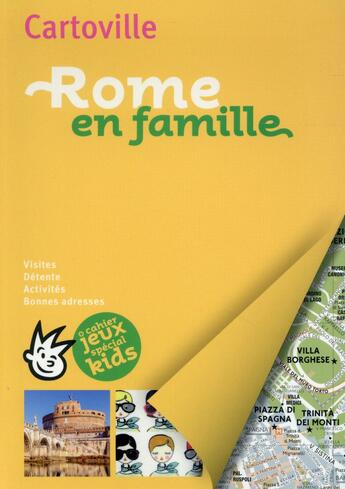 Couverture du livre « Rome en famille » de  aux éditions Gallimard-loisirs