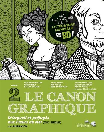 Couverture du livre « Le canon graphique t.2 » de  aux éditions Telemaque