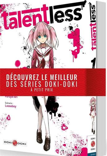 Couverture du livre « Talentless : Tome 1 et Tome 2 » de Looseboy et Iori Furuya aux éditions Bamboo