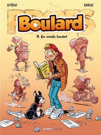 Couverture du livre « Boulard Tome 9 : en mode boulot » de Erroc et Stedo aux éditions Bamboo