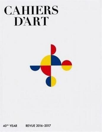 Couverture du livre « Revue cahiers d'art n 1, 2016 gabriel orozco /francais » de  aux éditions Cahiers D'art