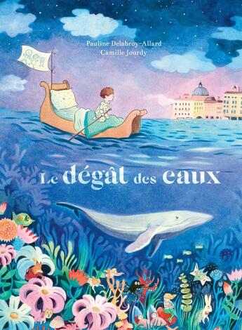 Couverture du livre « Le dégât des eaux » de Camille Jourdy et Pauline Delabroy-Allard aux éditions Thierry Magnier