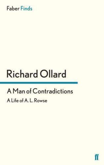Couverture du livre « A Man of Contradictions » de Ollard Richard aux éditions Faber And Faber Digital