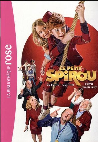 Couverture du livre « Le Petit Spirou : le roman du film » de Mediatoon aux éditions Hachette Jeunesse