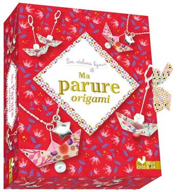 Couverture du livre « Ma parure en origami » de Colomina Maevi aux éditions Deux Coqs D'or