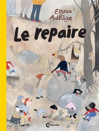 Couverture du livre « Le repaire » de Emma Adbage aux éditions Cambourakis