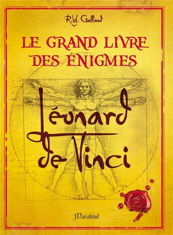 Couverture du livre « Le grand livre des énigmes de Léonard de Vinci » de  aux éditions Marabout