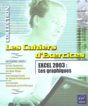Couverture du livre « Excel 2003 - les graphiques » de Pierre Rigollet aux éditions Eni