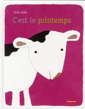 Couverture du livre « C'est le printemps » de Taro Gomi aux éditions Autrement