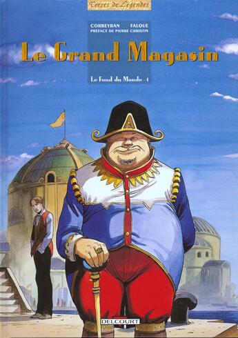 Couverture du livre « Le fond du monde Tome 4 ; le grand magasin » de Corbeyran et Falque aux éditions Delcourt