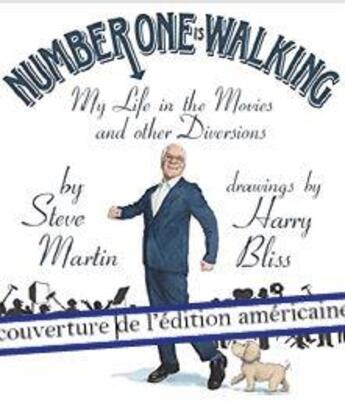 Couverture du livre « L'acteur no. 1 entre en scène » de Steve Martin et Harry Bliss aux éditions Baker Street