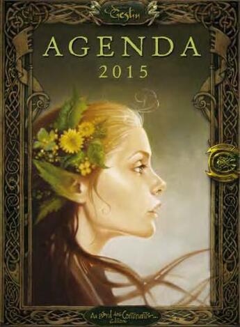 Couverture du livre « Agenda des fées 2015 » de Sandrine Gestin aux éditions Au Bord Des Continents