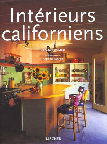 Couverture du livre « Ju-interieurs californiens » de Diane Dorrans-Saeks aux éditions Taschen