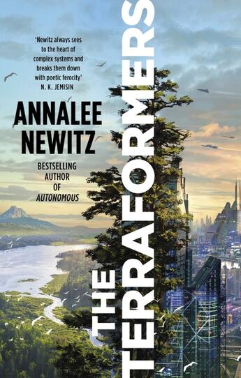 Couverture du livre « THE TERRAFORMERS » de Annalee Newitz aux éditions Orbit