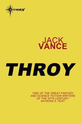 Couverture du livre « Throy » de Jack Vance aux éditions Orion Digital