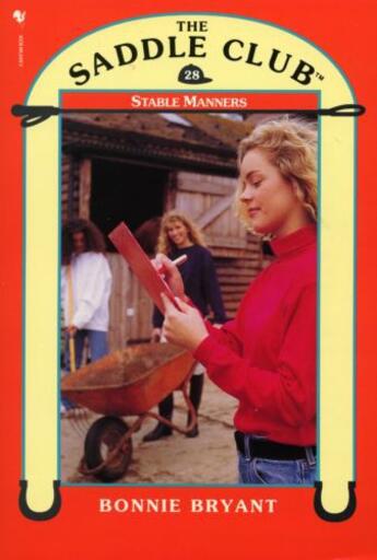 Couverture du livre « Saddle Club Book 28: Stable Manners » de Bonnie Bryant aux éditions Rhcb Digital