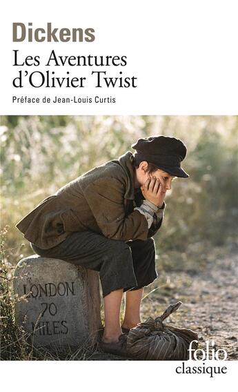 Couverture du livre « Les aventures d'Oliver Twist » de Charles Dickens aux éditions Folio