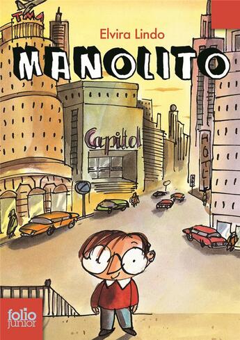 Couverture du livre « Manolito » de Elvira Lindo aux éditions Gallimard-jeunesse