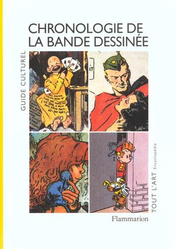 Couverture du livre « Chronologie de la bande dessinee » de Moliterni/Mellot aux éditions Flammarion