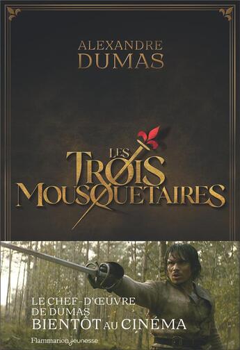 Couverture du livre « Les trois mousquetaires » de Alexandre Dumas et Michel Laporte aux éditions Flammarion Jeunesse