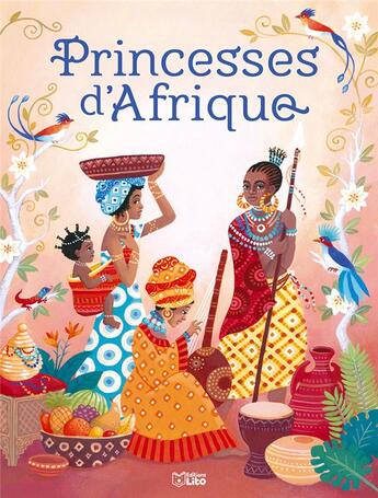 Couverture du livre « Princesse d'Afrique contes » de  aux éditions Lito