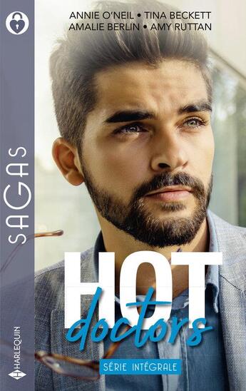 Couverture du livre « Hot doctors » de Tina Beckett et Amalie Berlin et Annie O'Neil et Amy Ruttan aux éditions Harlequin