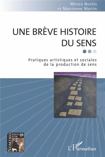 Couverture du livre « Une brève histoire du sens ; pratiques artistiques et sociales de la production de sens » de Marcienne Martin et Mircea Bochis aux éditions L'harmattan