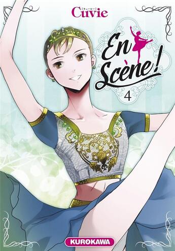 Couverture du livre « En scène ! Tome 4 » de Cuvie aux éditions Kurokawa