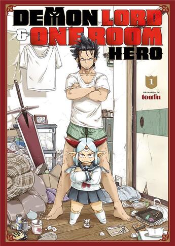 Couverture du livre « Demon lord & one room hero Tome 1 » de Toufu aux éditions Meian