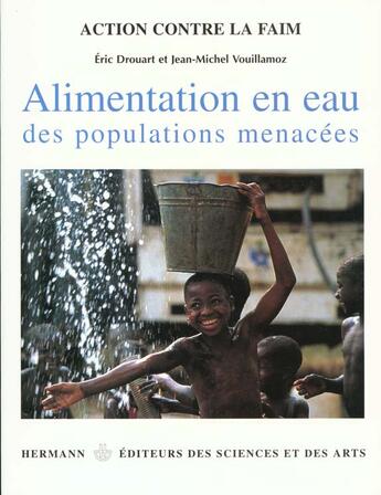 Couverture du livre « Alimentation en eau des populations menacées » de Jean-Michel Vouillamoz et Eric Drouart aux éditions Hermann