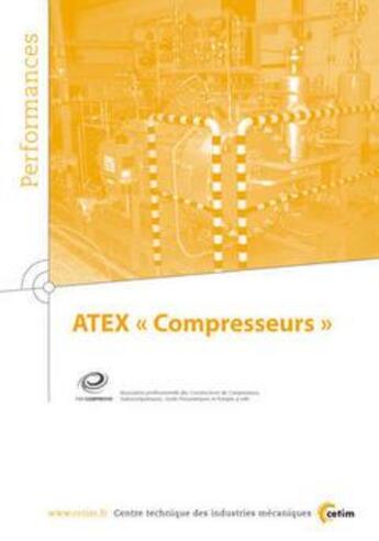Couverture du livre « Atex compresseurs » de  aux éditions Cetim