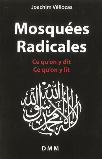 Couverture du livre « Mosquées radicales ; ce qu'on y dit, ce qu'on y lit » de Joachim Verilocas aux éditions Dominique Martin Morin