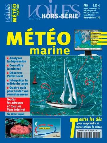 Couverture du livre « Meteo marine (hs n 30) » de  aux éditions Voiles Et Voiliers