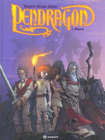 Couverture du livre « Pendragon Tome 1 ; bâtard » de Regis Hautiere et Arranz aux éditions Paquet