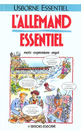 Couverture du livre « L'Allemand Essentiel » de Leslie Colvin aux éditions Usborne