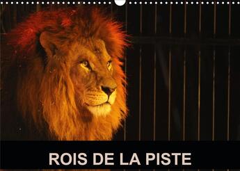 Couverture du livre « Rois de la piste calendrier mural 2020 din a3 horizontal - les fauves dans leur cage avec » de Hanel Photogr aux éditions Calvendo