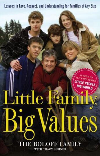 Couverture du livre « Little Family, Big Values » de Roloff Family The aux éditions Touchstone