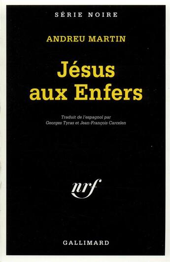 Couverture du livre « Jesus aux enfers » de Andrieu Martin aux éditions Gallimard